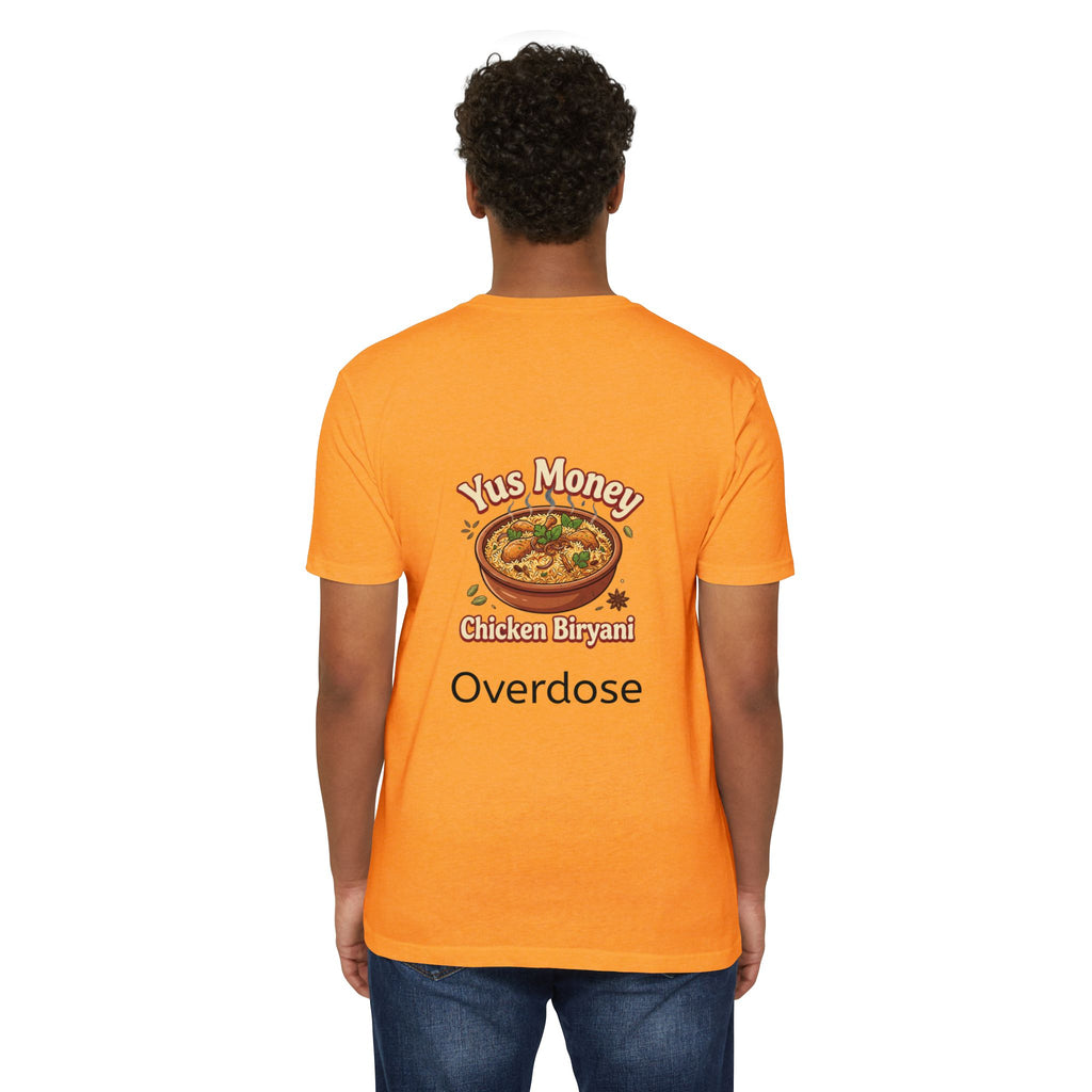 Chicken Biryani 'Overdose' T-Shirt — Funny Foodie Graphic Tee