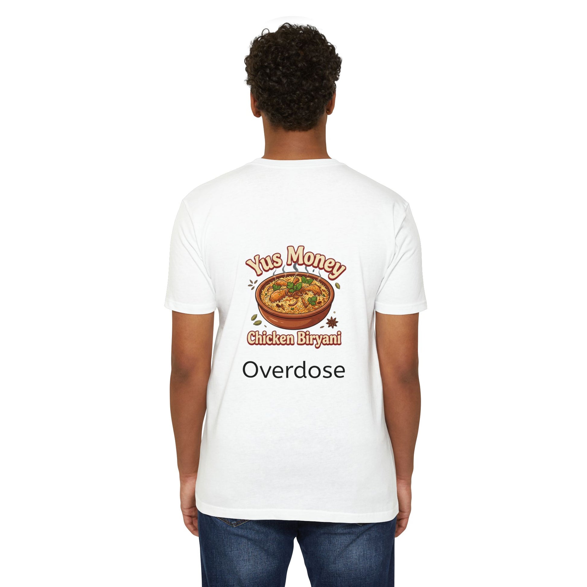 Chicken Biryani 'Overdose' T-Shirt — Funny Foodie Graphic Tee