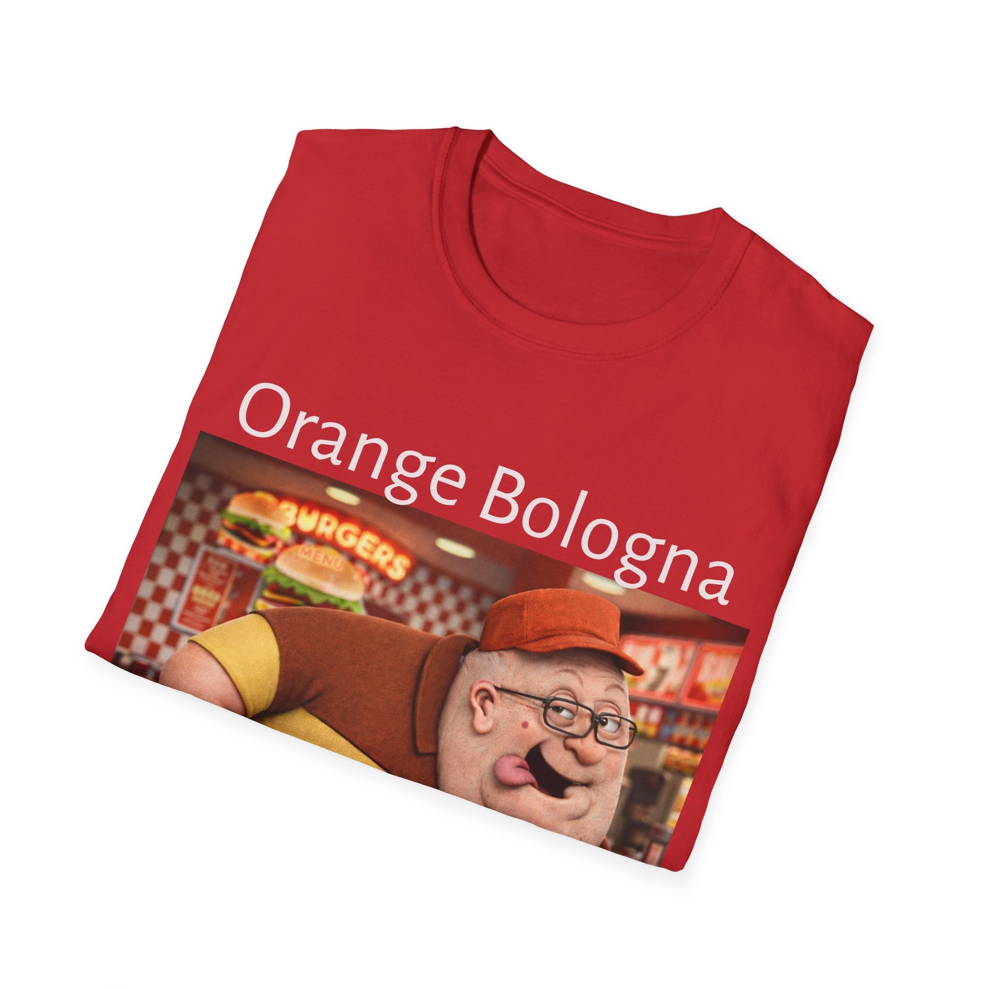 Orange Bologna T-Shirt — Funny Retro Cartoon Graphic Tee