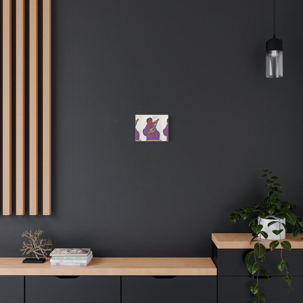 Brazilian Suite Musician Matte Canvas Wall Art