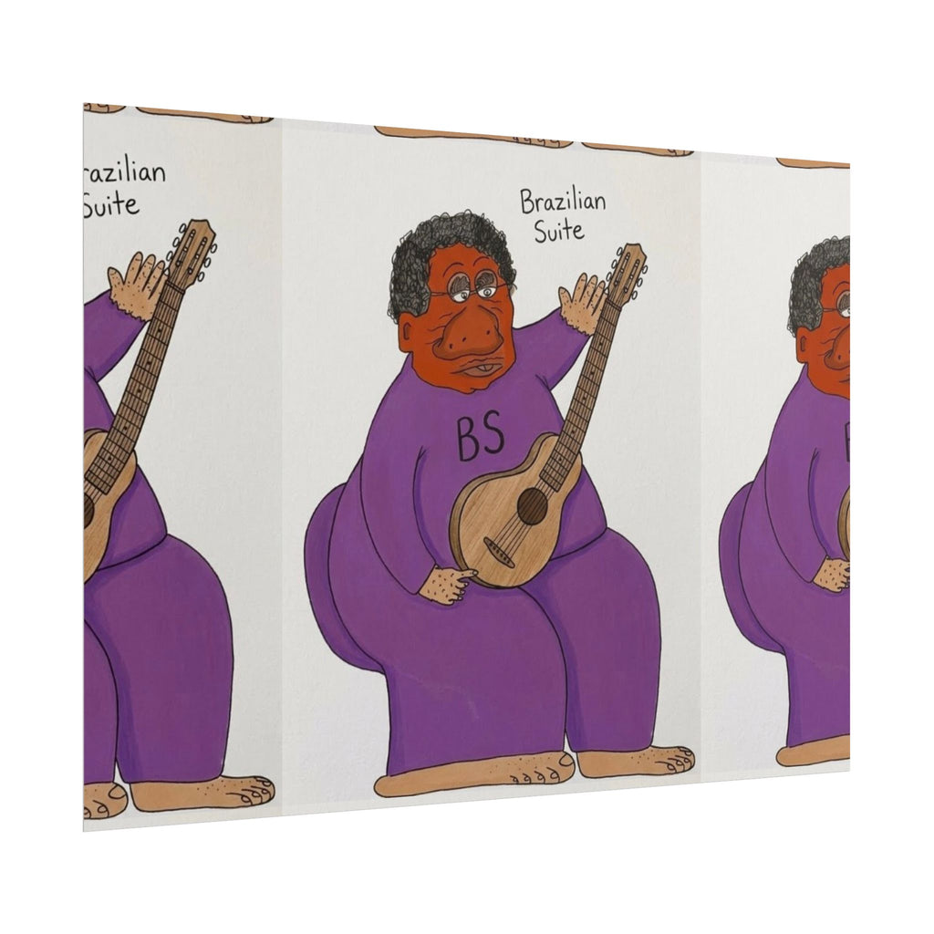 Brazilian Suite Guitarist Rolled Poster