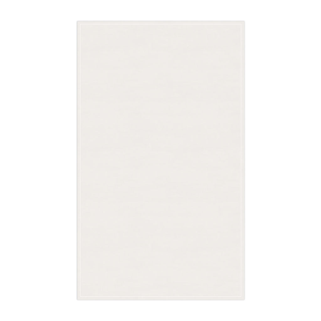 Cartoon Burger Guy Tea Towel – Funny Kitchen Hand Towel