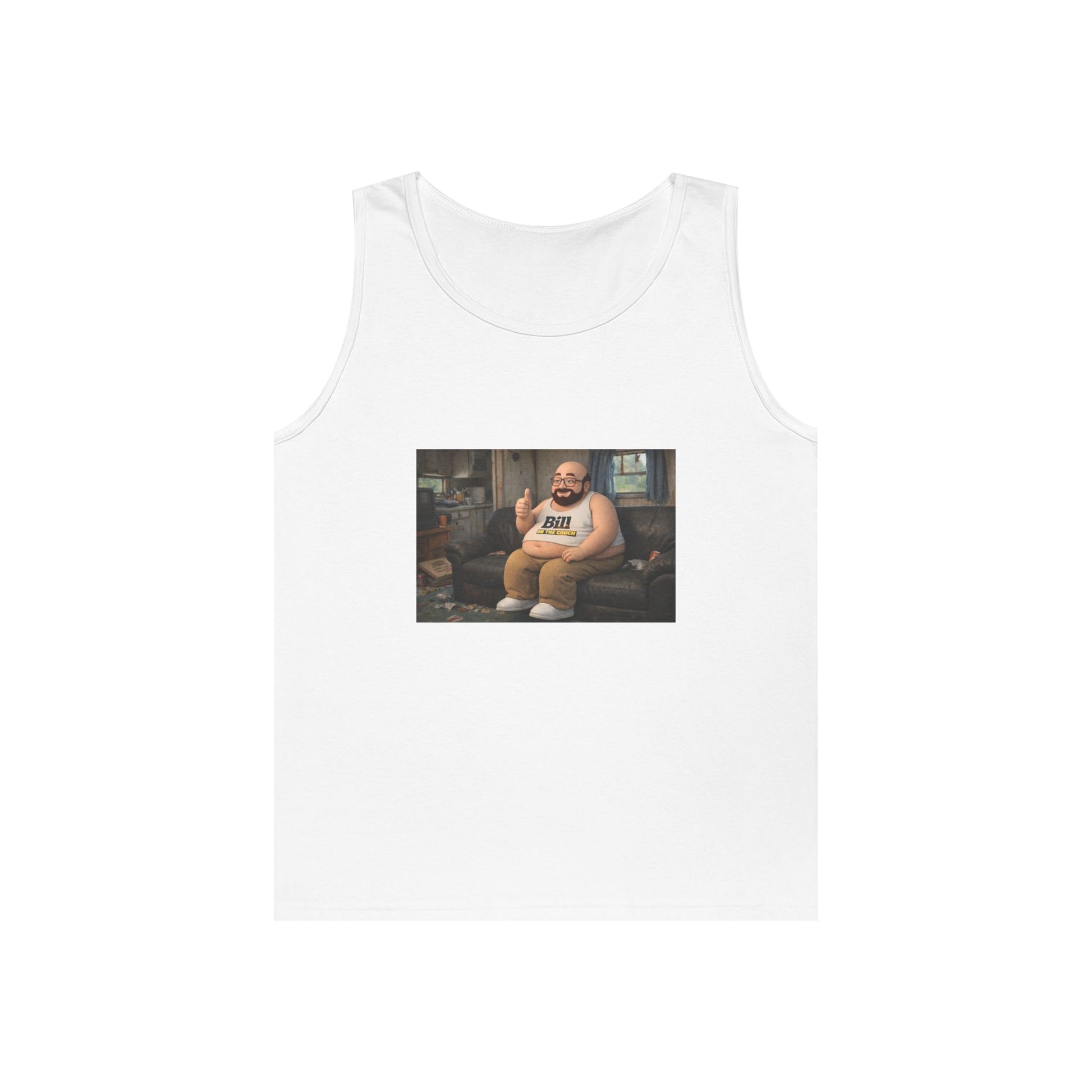 Funny Dad Meme Tank Top — 'Nap King' Graphic Sleeveless Tee