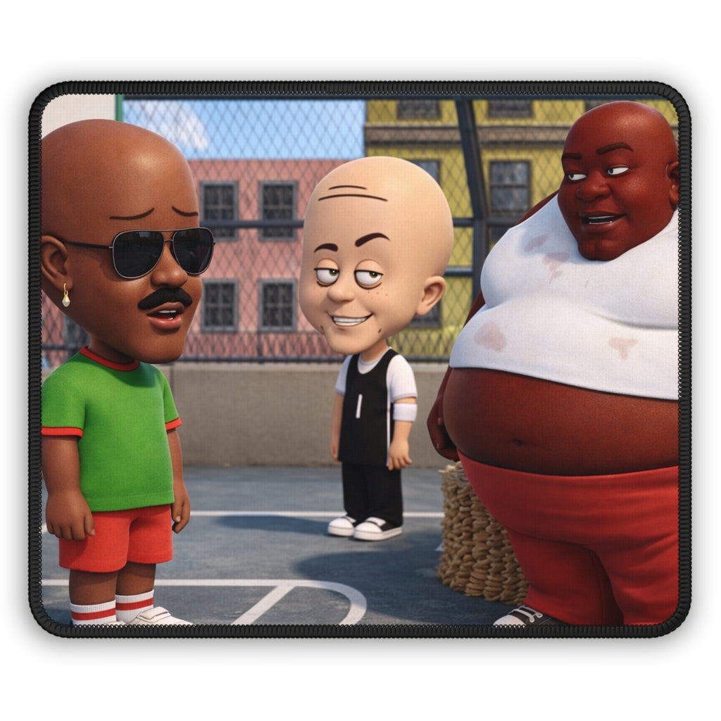Gaming Mouse Pad — Cartoon Street Crew Design