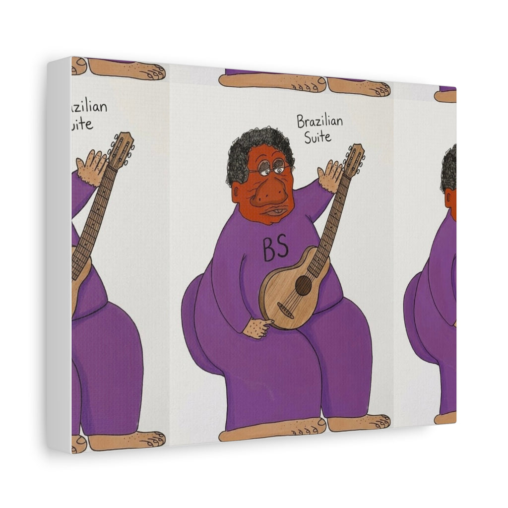 Brazilian Suite Musician Matte Canvas