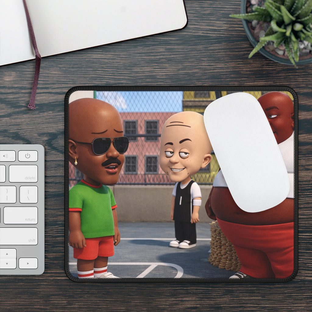 Gaming Mouse Pad — Cartoon Street Crew Design