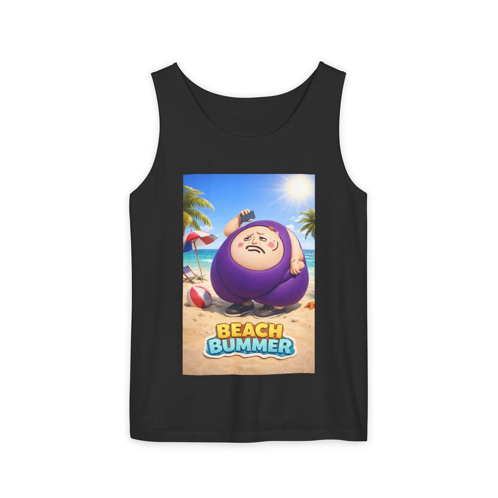 Beach Bummer Tank Top — Funny Summer Vacation Graphic Tank