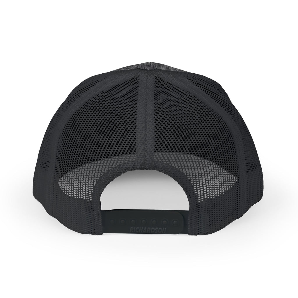 Vintage Monkey Snapback Trucker Hat — "Nie mój małpa, nie mój cyrk" Graphic