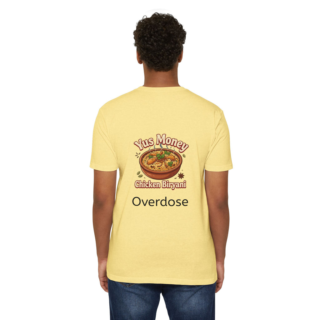 Chicken Biryani 'Overdose' T-Shirt — Funny Foodie Graphic Tee