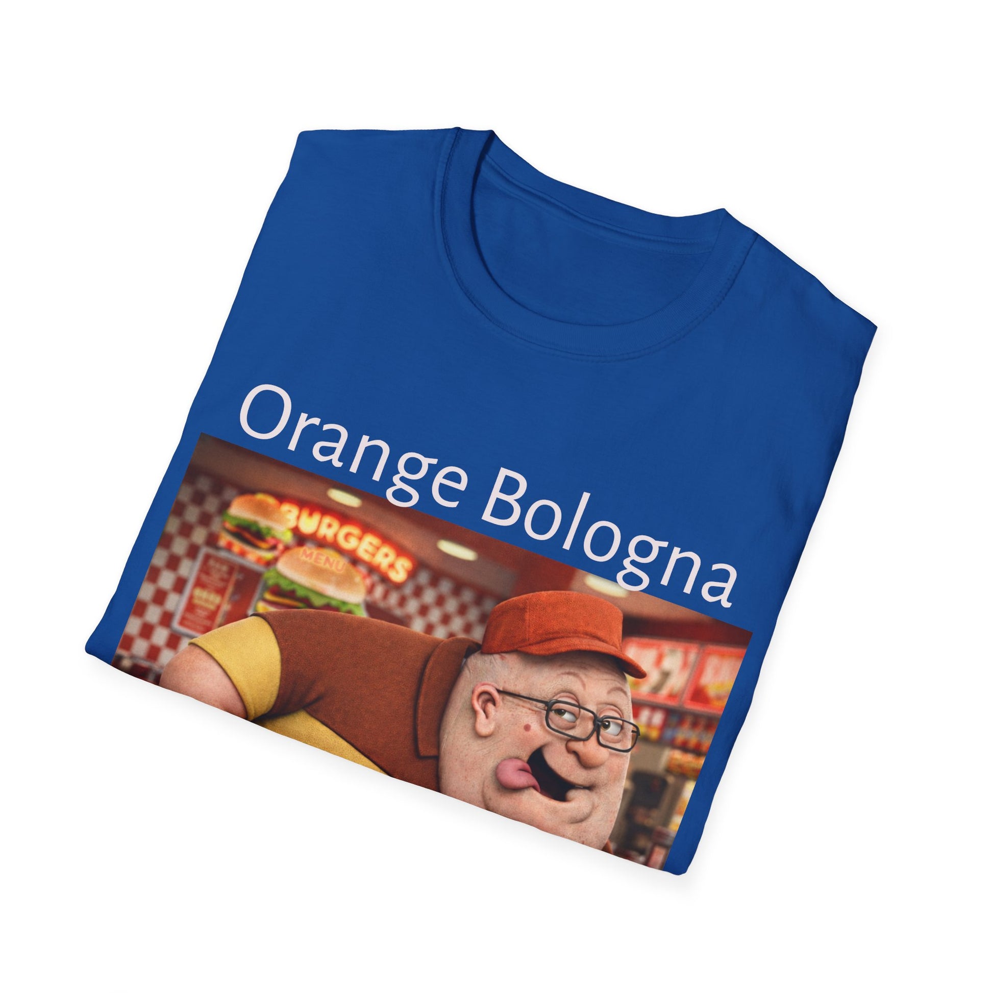 Orange Bologna T-Shirt — Funny Retro Cartoon Graphic Tee