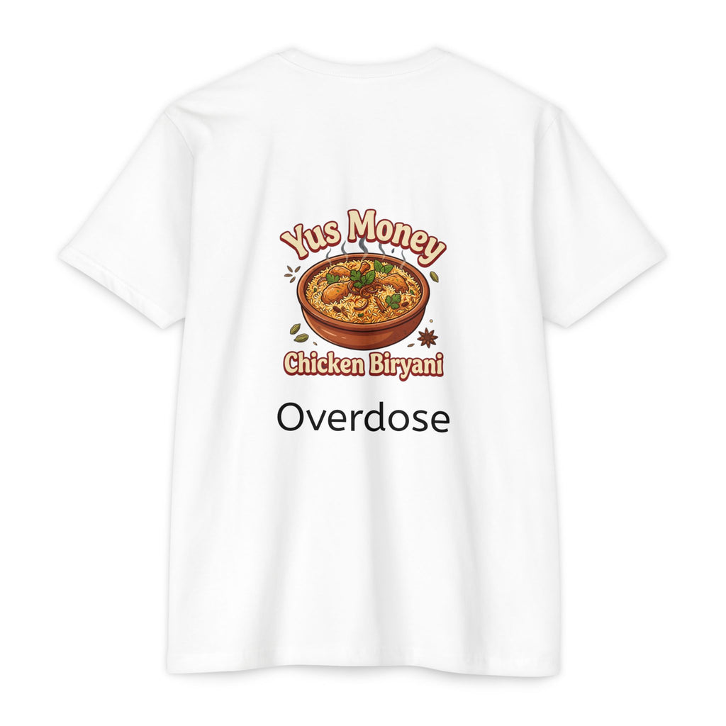 Chicken Biryani 'Overdose' T-Shirt — Funny Foodie Graphic Tee